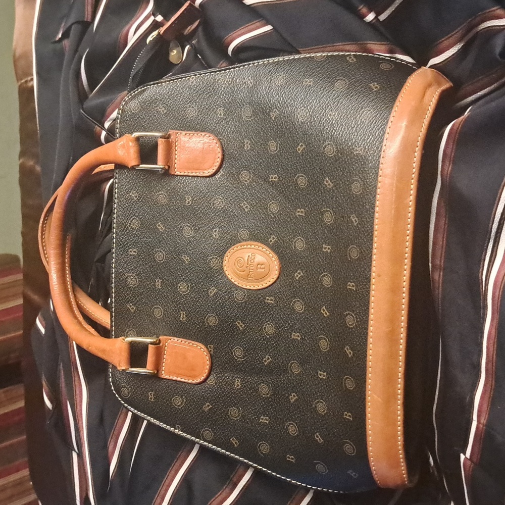 IL Nuovo Barocco made in Italy 100% leather satchel- saddle-grade leather